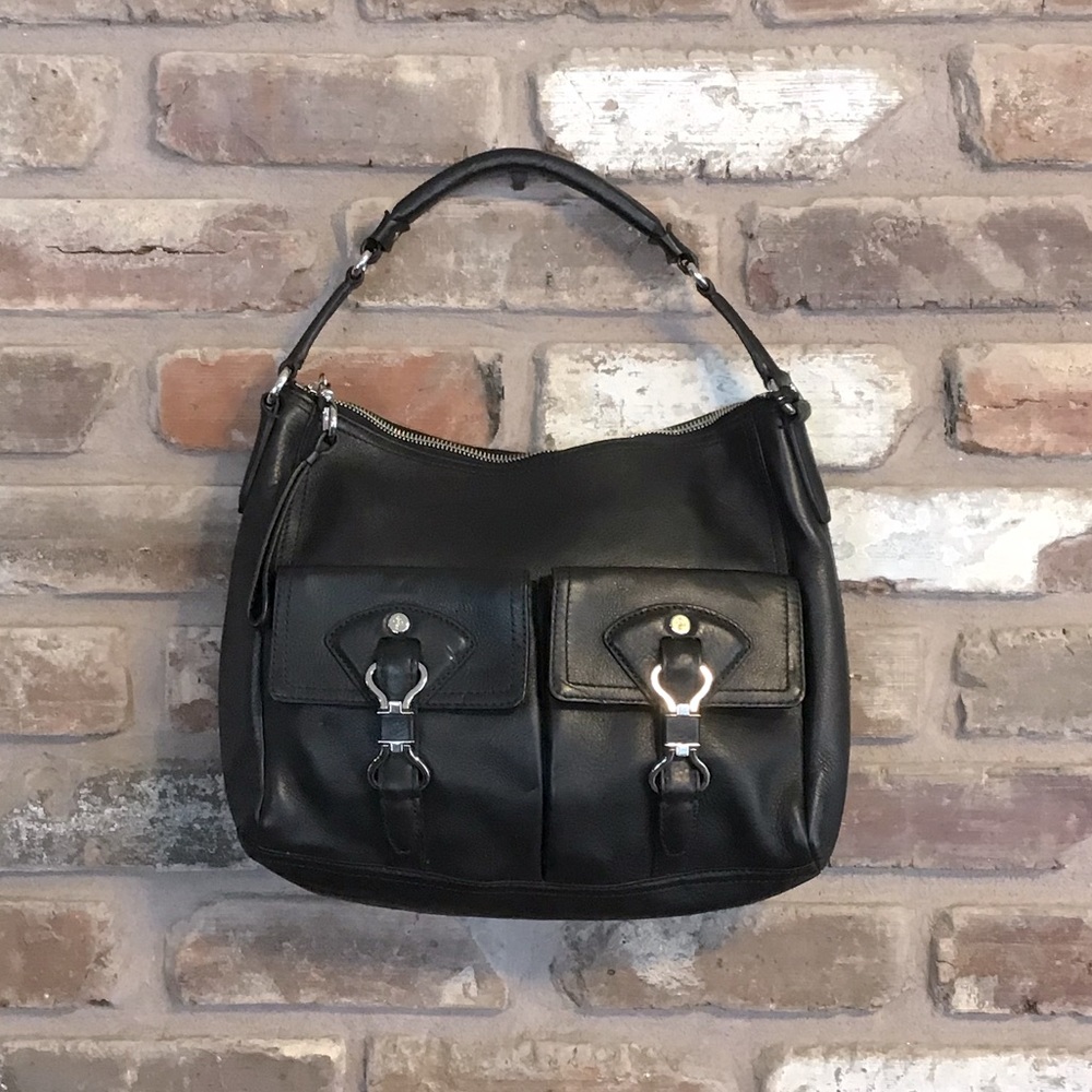 COLE HAAN Leather Black handbag Shoulder Bag